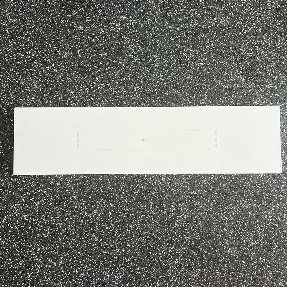 New in Box - Apple Watch Sport Band, White, M/L (41mm)